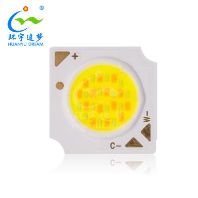 China 1313 Dimmable CCT 3000K+6000K LED COB Flip Chip 3W*2 For Commercial Light for sale