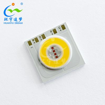 China COB 1310 LED RGBW 3000K 4IN1 Ra90 10W 12V COB LED CHIP voor podiumlicht Te koop