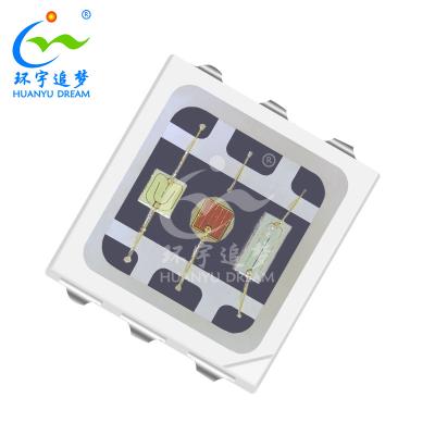 China RGB 3IN1 3030 SMD LED Chip 0.6W 3V 60MA*3 LED SMD para luz inteligente à venda