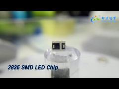 UV 2835 SMD LED Chip 0.5W 375nm Gold Wires For Plant Growth