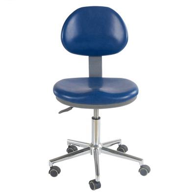 China DF-201B Metal Dental Equipment Dentist Stool Doctor Seat With Big Back And Metal Legs for sale