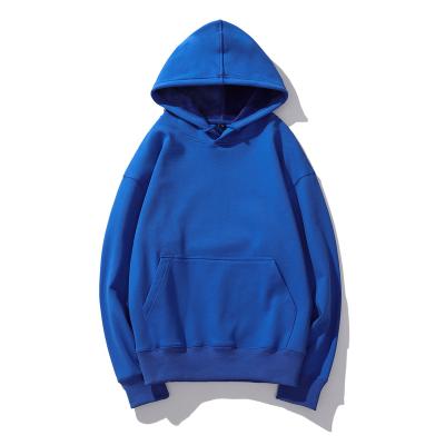 China Anti-wrinkle cotton spandex OEM hoodies fleece custom blank hooded sweatshirt for sale