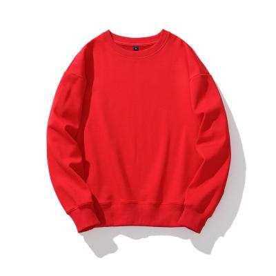 China Anti-wrinkle thickened family sweatshirts rainbow crewneck sweatshirt preppy volume for sale