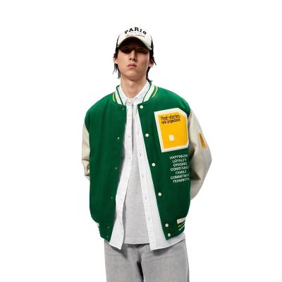 China 2022 Leisure Manufacturer Printed Baseball Letterman Promotions Jackets School for sale