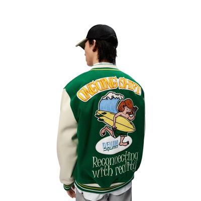 China High quality leisure limited time offer brand baseball varsity jacket for men for sale