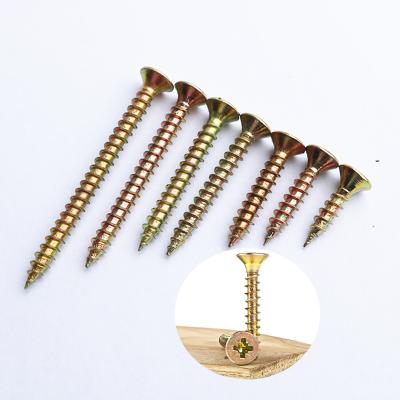 China C1022a POZI countersunk tornillo flat high quality chipboard screw for chipboard wood screw for sale