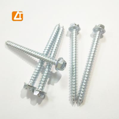 China HEX Manufacturer Direct Self Tapping Slotted Hex Head Screws For General Use for sale