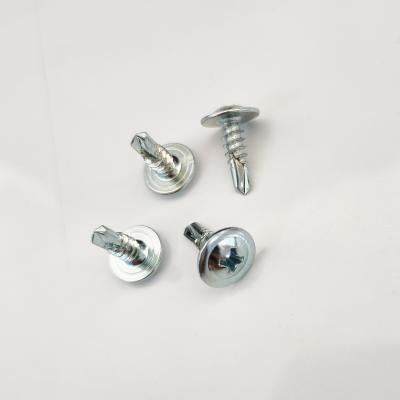 China Galvanized Modified Head Truss Head Wafer Self Drilling Screw for sale