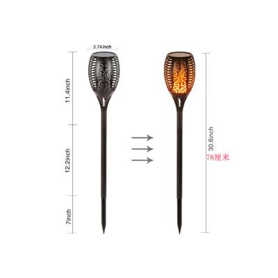 China Garden Hooks Waterproof Solar Outdoor Plastic Portable Garden Street Landscape Light for sale