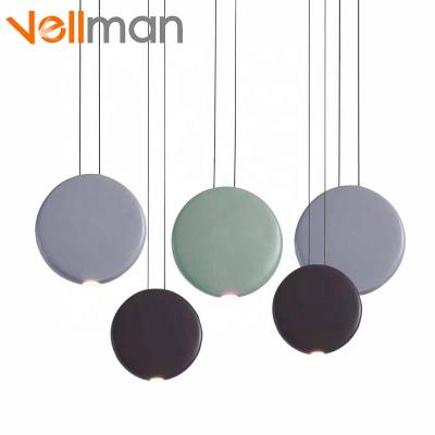 China Minimalist Aluminum LED Decoration Office Dining Room Pendant Acrylic Hanging Light for sale