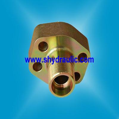 China Automotive Carbon Steel SAE Flange With Standard Series ISO 6162 Flange Adapter for sale