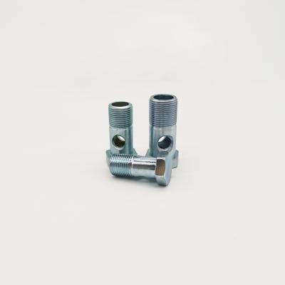 China Carton Steel Metric Carbon Steel Hydraulic Banjo Bolt DIN7643 Fitting 700M/720B for sale