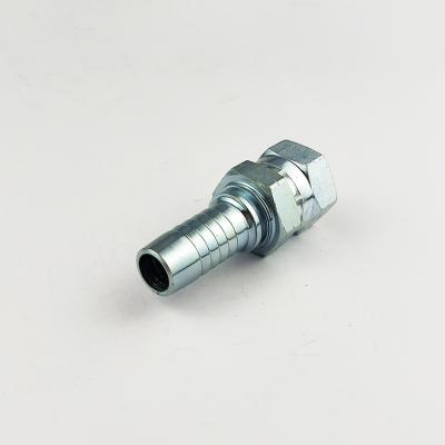 China Carbon Steel 28611 JIC Metric Female Hydraulic Hose Tube Hose Crimping Fitting Hydraulic Hose Ends for sale