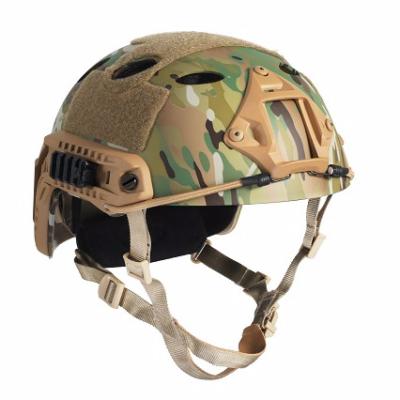 China Great for JJW Reconnaissance Announcement Water Ops ABS Camouflage PJ Military Tactical Helmet for sale