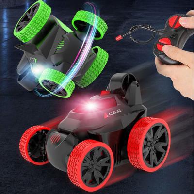 China Multi Function Mini Lovely Rolling 360 Degree Flip Stumbling Action Remote Control Rc Car for Little Boys and Girls for sale