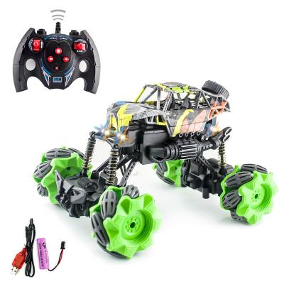 China Controller 2.4Ghz 4Wd 360 Rotation High Speed ​​1:18 Rc Car Remote Drift Climbing Clawler Stunt Remote Control Car Toy for sale