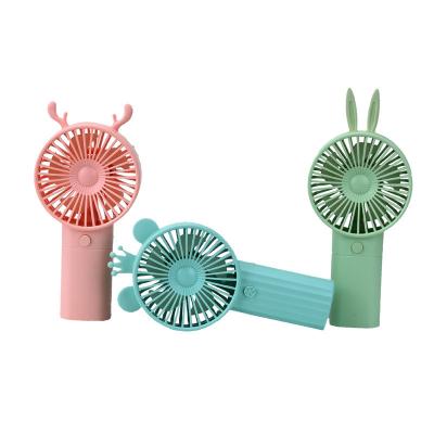 China Mini Handheld Portable USB Rechargeable Hot Air Cooler Handy Fan for Home and Outdoor for sale