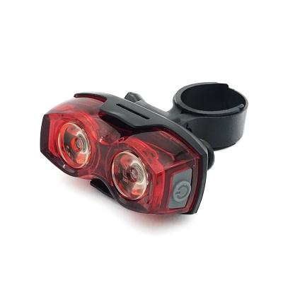 China LED Warning Light Bike Tail Light Waterproof Rear Light Led Usb Mountain Bike Chargeable Headlight Cycling Tail Light Bicycle Light for sale