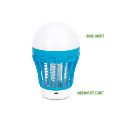 China 15.5/14 Disposable Mosquito Killer Trap Lamp LED Bulb Pest Control Insect Repeller Zappers Lights Moskiller for sale