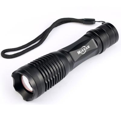 China Tactical Flashlight High Lumen Instant Light Waterproof LED Flashlight Heavy Duty Bottom LED Hand Light Waterproof And Drop LED Rechargeable Flashlight for sale