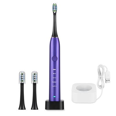 China Wireless Charging 2021 New Household 5 Modes Rechargeable Electric Toothbrush Charging Base for sale