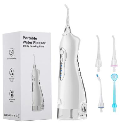 China Outdoor 3 Modes Water Dental Flosser with 4 Jet Tips for Travel Braces Bridges Care for sale