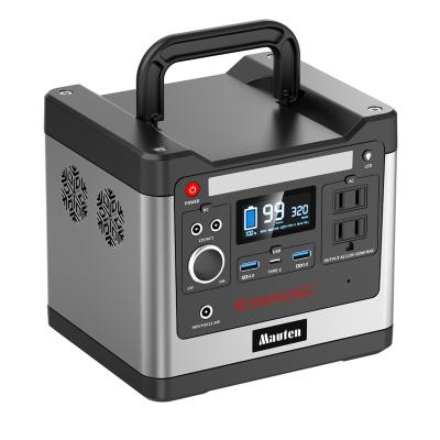 China Type C 300W Portable Charging Power Station Outdoor Home With Backup USA Japan DC DC Camping Lithium Battery for sale