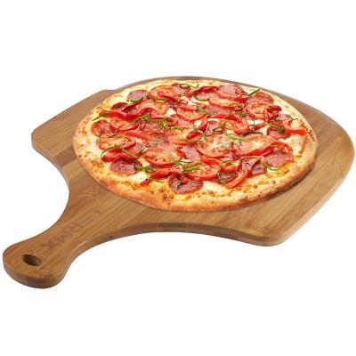 China Pizza Viable Skin Pizza Spatula Paddle Cutting Board Premium Bamboo Handle (Pizza Bread Cutting Fruit Vegetable Baking Cheese) for sale