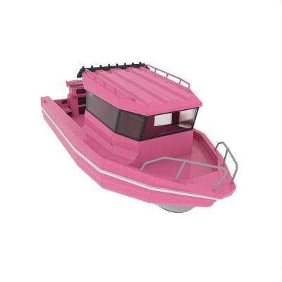 China Hot Sale Durable Boat Fishing Boat 7.5m/25ft Speed ​​Cruiser Jet Craft Ultra Cab Aluminum Boat For Fishing for sale