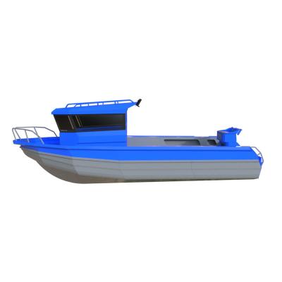 China Durable Red Blaze 24ft Fishing Boat And Family Boat for sale