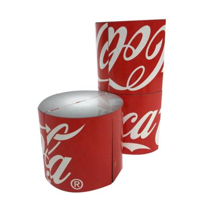 China Promotional Cartoon Toy Cylinder Shape Foldable Magnetic Magic Cube With Logo for sale