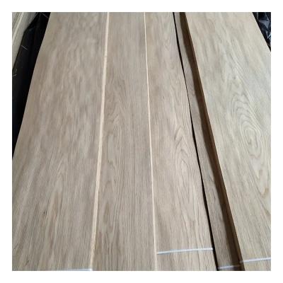 China Contemporary Hot Sale 0.2mm/0.3mm/0.45mm/0.5mm/0.6mm Natural White Ash/Oak Veneer Natural White Oak Wood Veneer for sale