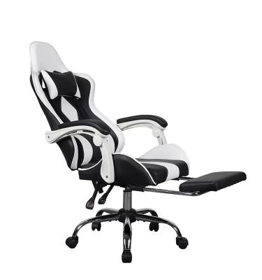 China Other Adjustable Executive Gaming Chair With Armrest High Back PU Massage Chair Office Furniture Leather Silla Gamer Lift Swivel for sale