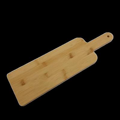 China Viable Wholesale Customize OEM ODM Bamboo Wooden Cutting Board With Handle Food Cheese Serving Choppers for sale