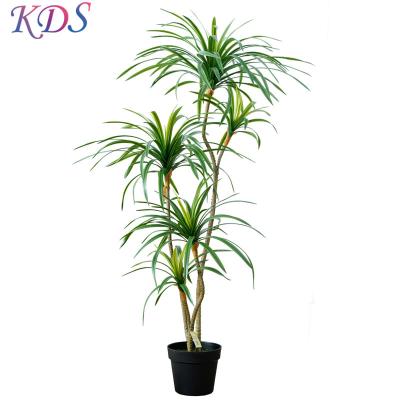 China Minimalist Fake Tree Fragrans Dracaena Nursery Plant Plants Artificial Bonsai Tree For Indoor Outdoor Decoration for sale