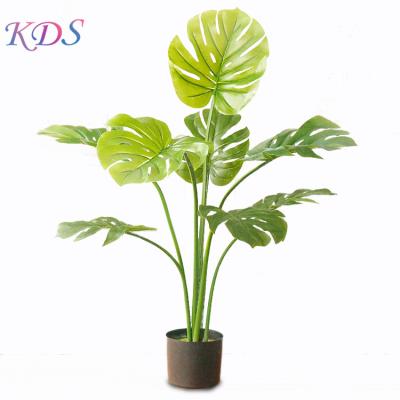 China Fake Plant Transitional Artificial Trees For Home Monstera Constellation Tree Bonsai Tree Deliciosa Monstera Decoration Live Plants for sale