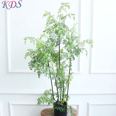 China High Quality Artificial Leaves Wedding Flower Stands Spikes New For Decoration Green Plant Wall Plants Artificial Trees for sale