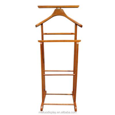 China DISPLAY luxury suits hanger/wooden display rack for sale