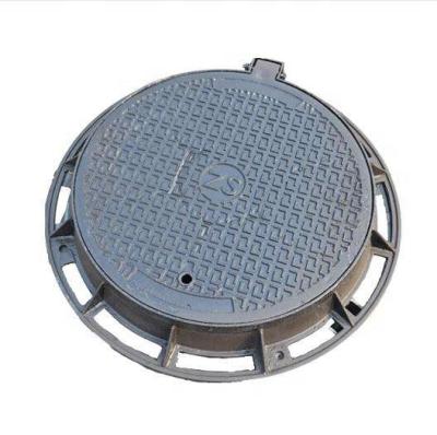 China Malleable iron ggg500-7 premium gray cast iron manhole cover manufacturer for sale