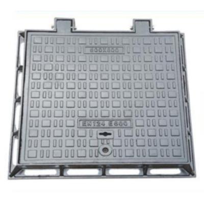 China ggg500-7 malleable customizable nodular cast iron double sealed manhole cover for sale