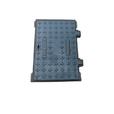 China ggg500-7 Iron Casting Rectangle Foundry Malleable Rainwater Manhole Cover for sale