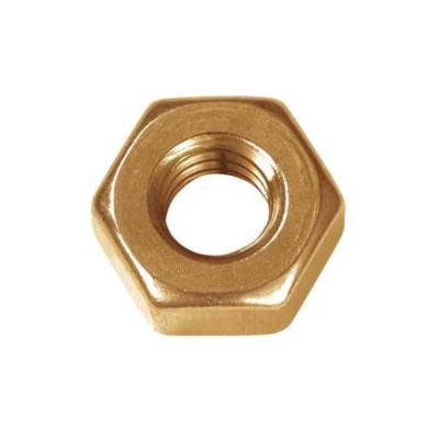 China Heavy Industry CNC Brass Hex Turn Thin Lock Nut And Pipe Fittings Nut for sale