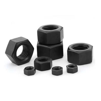 China Wholesale custom heavy duty China heavy industry black stainless thin hexagon carbon steel insert head nut and bolt din934 galvanized m6 m5 hex nut for sale