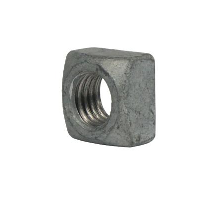 China Heavy Industry Factory Direct Nice Quality SS INOX 304 Stainless Steel Square Nut for sale