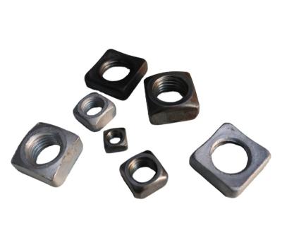 China Heavy Industry Manufacturers Supply DIN562 Carbon Steel Square Nut, Square Thin Nut for sale