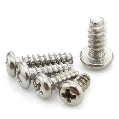 China Construction Stainless Steel Pan Head Thread Forming Screw cheap prices for head screws and round nuts plastic fasteners for sale