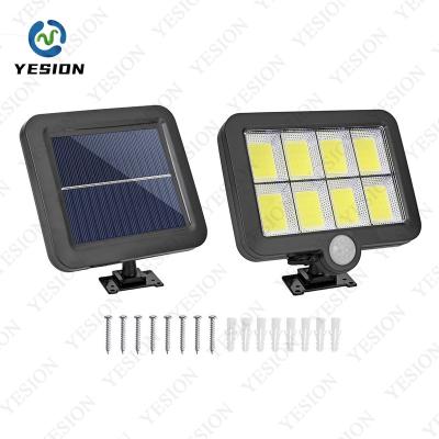 China Residential Solar Split Wall Lamp 3 Mode Waterproof LED Motion Sensor Lamps Street Light For Garden Security Wall Light Wall Light for sale