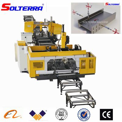 China For H I beam CNC H-beam drilling and cutting production line CNC sawing H-beam drilling line for sale