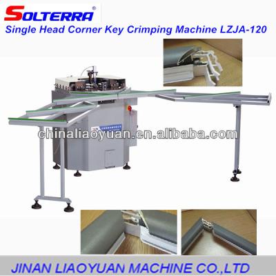 China Corner Aluminum Key Windows Crimping Machine LZJ-120 for sale