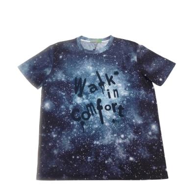 China Breathable All Over Polyester / Cotton Galaxy 3D T-Shirt Customized By Sublimation for sale